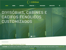Tablet Screenshot of covema.pt